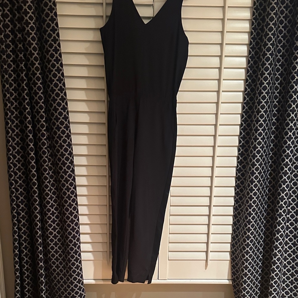 Athleta Black Strapless Dress